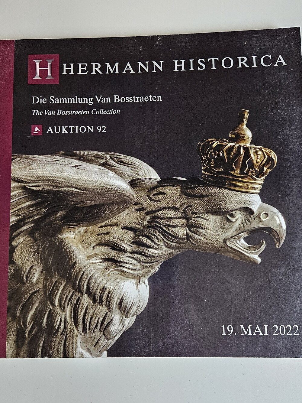 Hermann Historica Auction Catalog 92 Van Bosstraeten Collection May 2022